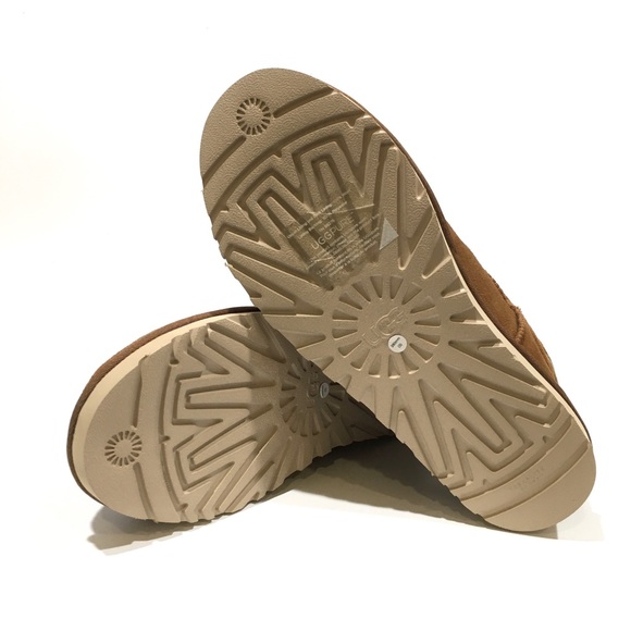 UGG Classic Mini Strap Men’s Boots -Chestnut Suede -Men’s US 10 -NEW - Picture 7 of 9